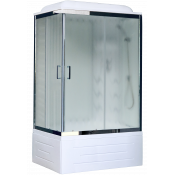 Душевая кабина Royal Bath RB8100BP3-WC-CH-R (белое/матовое)